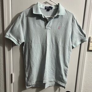 Polo by Ralph Lauren Soft Blue Men's Polo Shirt- Size M
